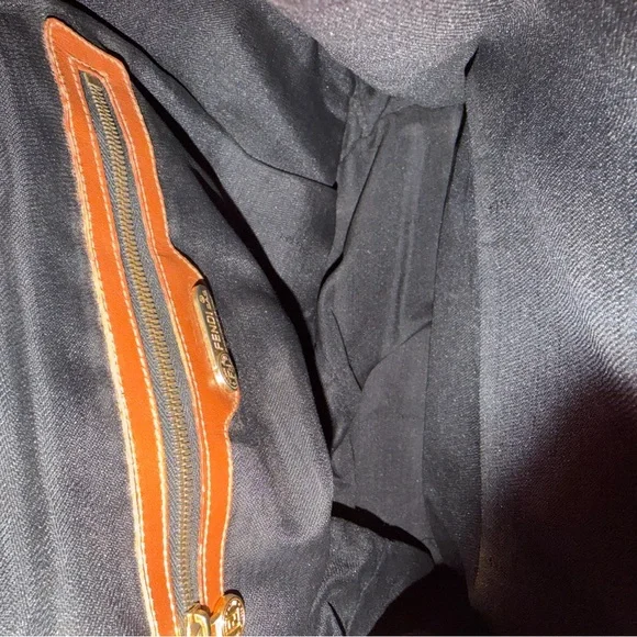 Vintage-Authentic Fendi Backpack -  Pequin pattern from the early to mid 90s - Picture 14 of 14